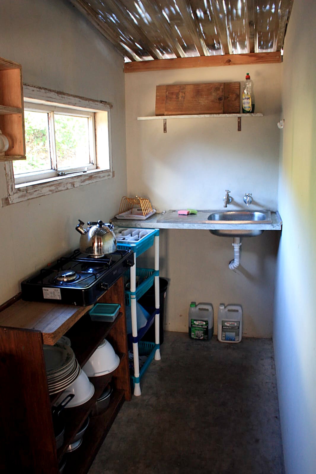 The Cottage kitchenette