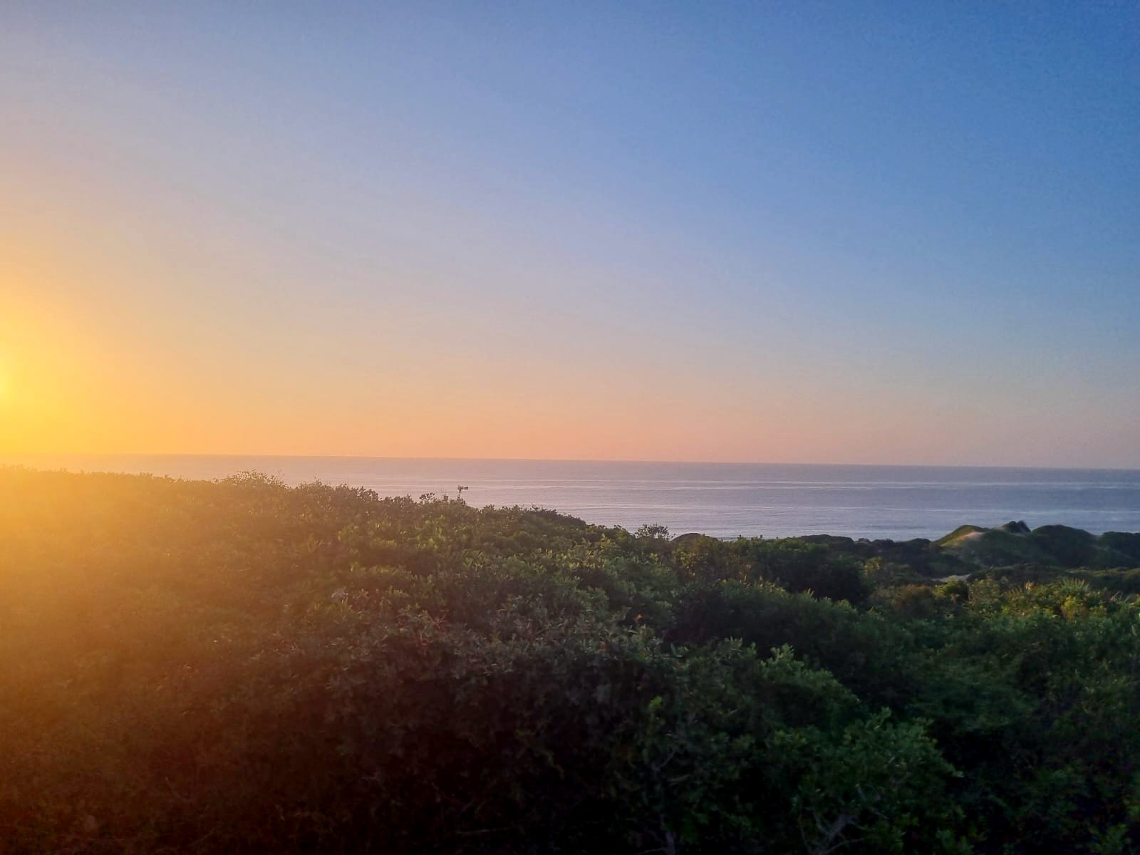 Sunrise over the sea at Terra Bella